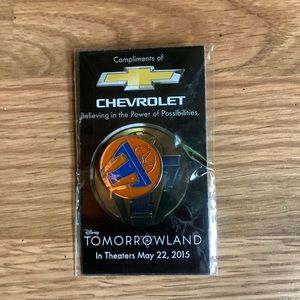 COPY - Disney Chevrolet Tomorrowland movie pin 2015 rare